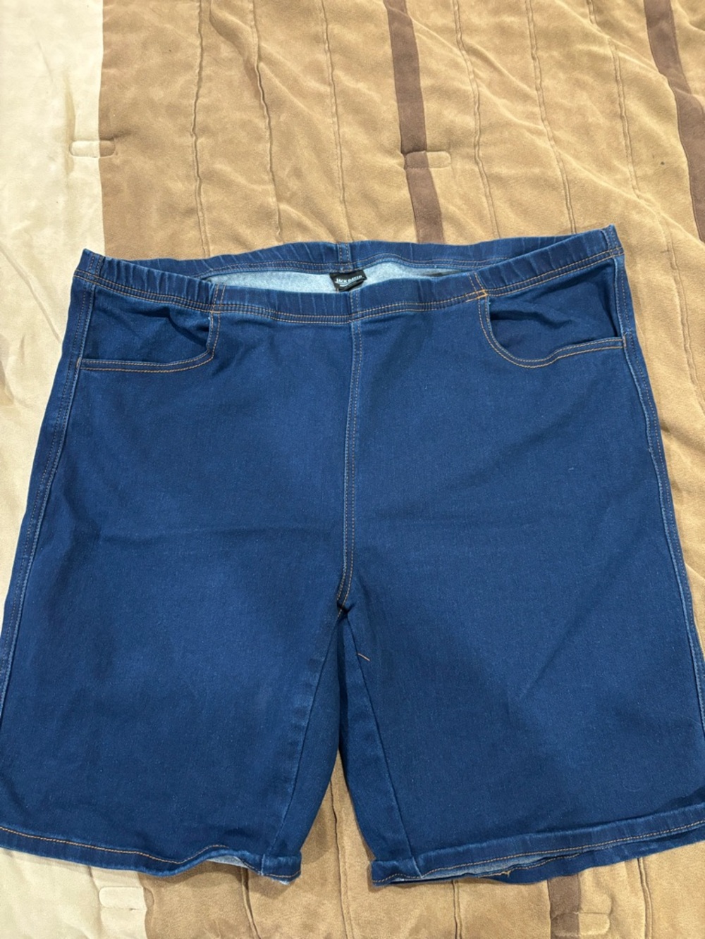 Women’s Dark Blue Jean Shorts - Classic Denim Style 3X